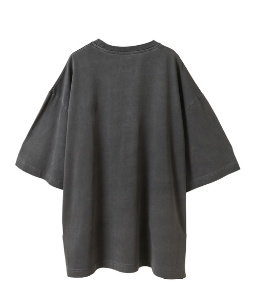 ANEDIST(アンディスト)の「ハートロゴ刺繍ピグメント加工Tシャツ(Tシャツ/カットソー・メンズ・ブラック・L/M)」の9枚目の写真