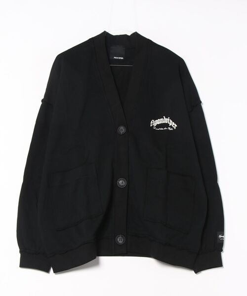 FIG&VIPER（フィグアンドバイパー）の「アウトシームlogoスウェットカーデ（カーディガン/ボレロ・レディース・ライトグレー/ブラック/ライトピンク・FREE）」の20枚目の写真