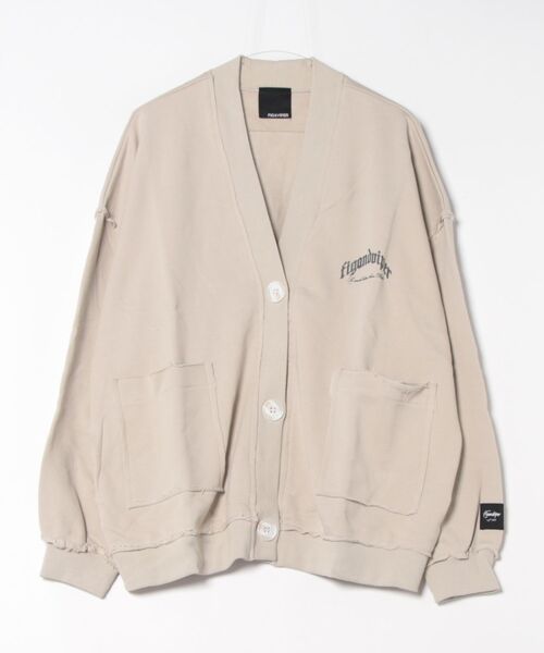 FIG&VIPER（フィグアンドバイパー）の「アウトシームlogoスウェットカーデ（カーディガン/ボレロ・レディース・ライトグレー/ブラック/ライトピンク・FREE）」の21枚目の写真