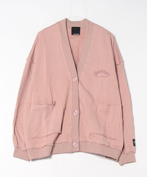 FIG&VIPER（フィグアンドバイパー）の「アウトシームlogoスウェットカーデ（カーディガン/ボレロ・レディース・ライトグレー/ブラック/ライトピンク・FREE）」の22枚目の写真