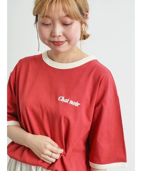 セール】オーバーサイズリンガーTシャツ（Tシャツ/カットソー