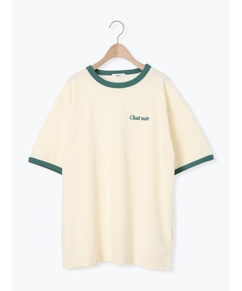SM2(エスエムツー)の「オーバーサイズリンガーTシャツ(Tシャツ/カットソー・レディース・クリーム/ベージュ/レッド/グレー・F)」の17枚目の写真