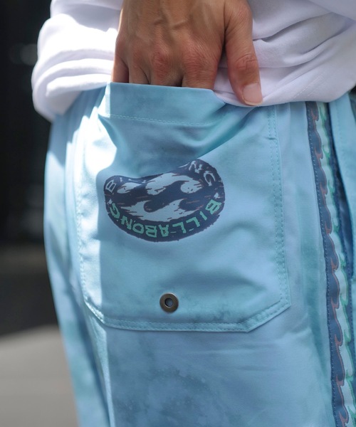 BILLABONG（ビラボン）の「BILLABONG メンズ D BAH TAPED LB ボードショーツ 【2025年春夏モデル】/ビラボンウエストゴム水陸両用サーフトランクス・ボードショーツ(水着)（水着・メンズ・スカイブルー/オレンジ系その他・MEDIUM/LARGE）」の6枚目の写真