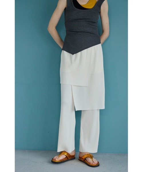 パンツ [OMMO]SK LAYERED KNIT PT OMMO ONLINE STORE / SK LAYERED KNIT PT