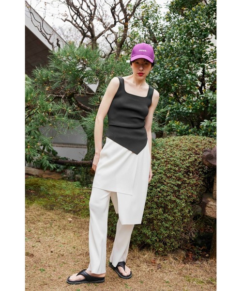 パンツ OMMO SK LAYERED KNIT PT 221 OMMO SK LAYERED KNIT PT 221