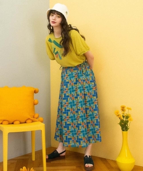 tシャツ Deslum brante シャーリングカットソー レディース Deslum brante シャーリングカットソー(カットソー・Tシャツ