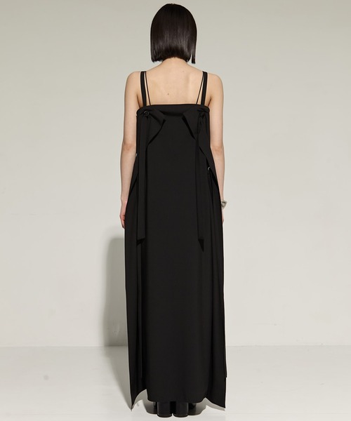 STUDIOUS（ステュディオス）の「【STUDIOUS/ステュディオス】2way Camisole Dress/キャミソールワンピ（ワンピース・レディース・ストライプ/ブラック・FREE）」の16枚目の写真