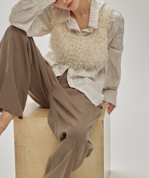 TODAYFUL Twill Wide Trousers 12510707（その他パンツ