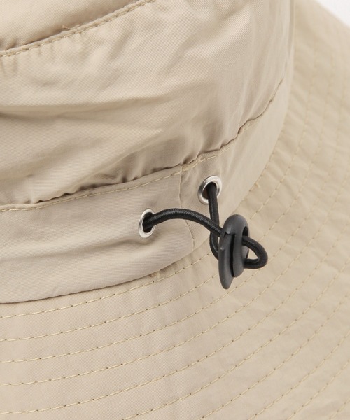 LAKOLE（ラコレ）の「【撥水加工】UVパッカブルハット / 324067（ハット・レディース・ベージュ/ブラック・FREE）」の10枚目の写真