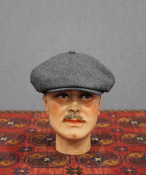 MRFATMAN（ミスターファットマン）の「LUCKY DAN LIGHT MELTON（キャスケット・メンズ・ブラック/グレー・M/L）」の7枚目の写真