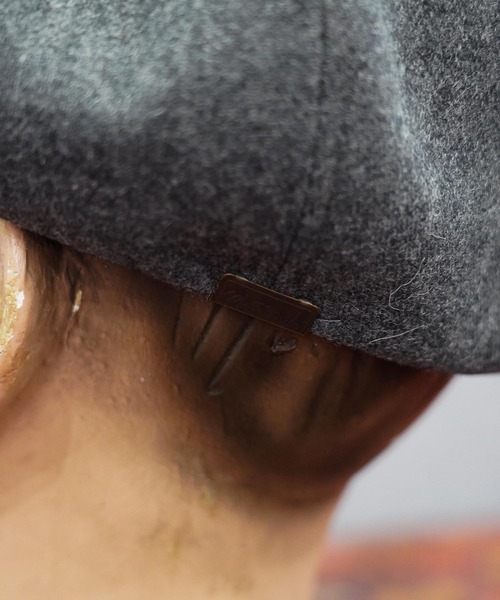 MRFATMAN（ミスターファットマン）の「LUCKY DAN LIGHT MELTON（キャスケット・メンズ・ブラック/グレー・M/L）」の9枚目の写真