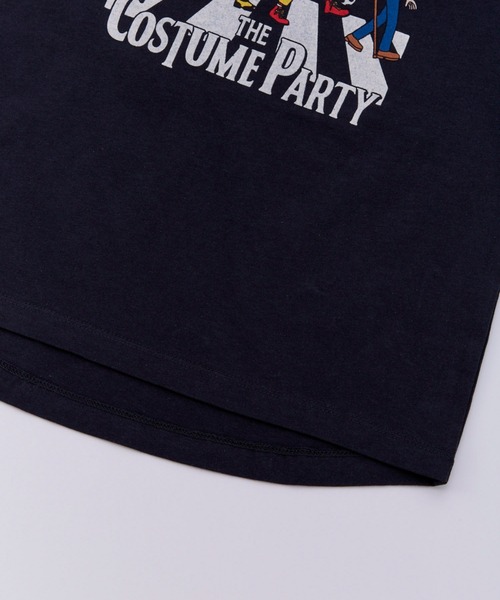 Ocean&Ground（オーシャン&グラウンド）の「COSTUME PARTYﾌﾟﾘﾝﾄTｼｬﾂ（Tシャツ/カットソー・キッズ・ホワイト/ブラック・80/90/100/110/120/130/140）」の6枚目の写真