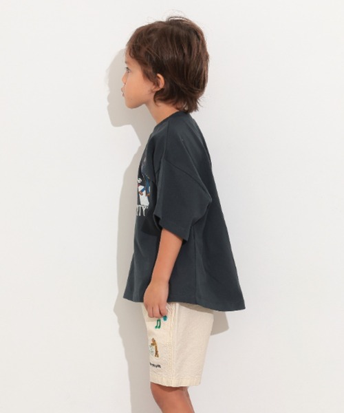 Ocean&Ground（オーシャン&グラウンド）の「COSTUME PARTYﾌﾟﾘﾝﾄTｼｬﾂ（Tシャツ/カットソー・キッズ・ホワイト/ブラック・80/90/100/110/120/130/140）」の17枚目の写真