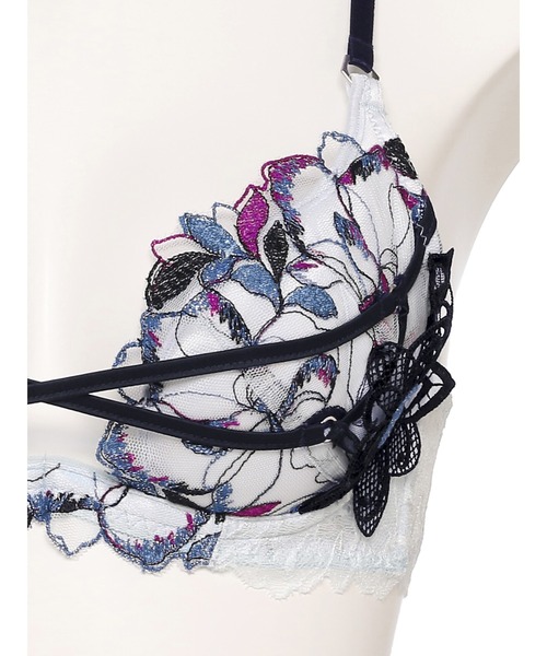 【定価33,539円】LINGERIEAMランジェリアム アンティークフラワー キャプティブフラワー トリックリフト（D・Eカップ
