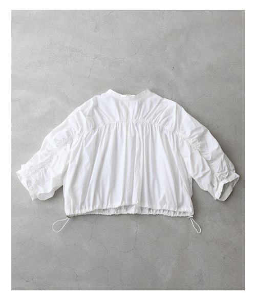 cawaii(カワイイ)の「シャカシャカ素材の軽量短丈プルオーバートップス(Tシャツ/カットソー・レディース・アイボリー・FREE)」の20枚目の写真
