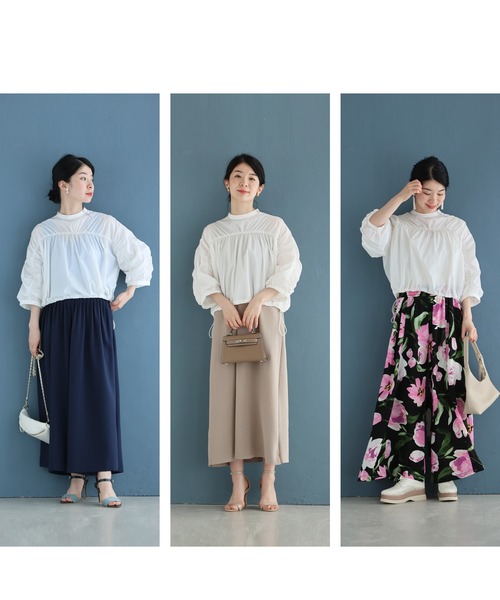 cawaii(カワイイ)の「シャカシャカ素材の軽量短丈プルオーバートップス(Tシャツ/カットソー・レディース・アイボリー・FREE)」の18枚目の写真