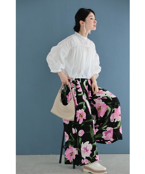 cawaii(カワイイ)の「シャカシャカ素材の軽量短丈プルオーバートップス(Tシャツ/カットソー・レディース・アイボリー・FREE)」の15枚目の写真