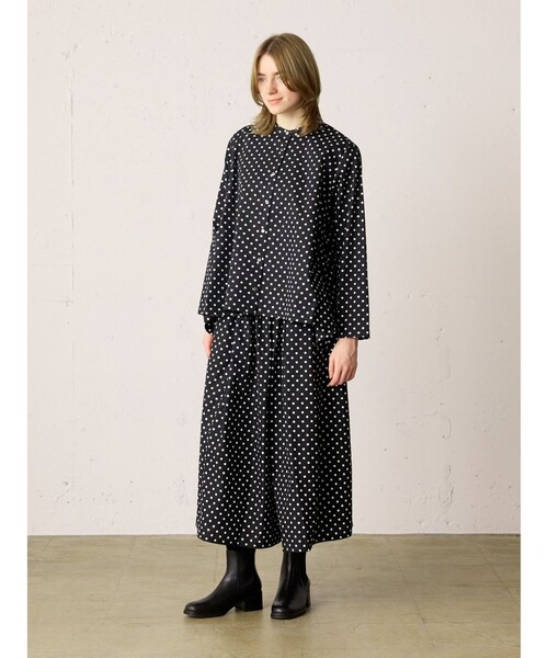 ブラウス シャツ MidiUmi ワークシャツ レディース MidiUmi シャンブレーワークシャツ（シャツ/ブラウス）｜MidiUmi
