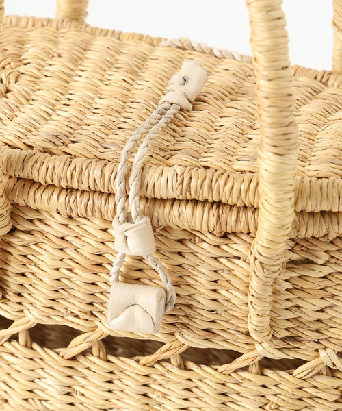 IENA カゴバック　バック LA BOUCLE lunch かごバッグ3（かごバッグ）｜IENA LA BOUCLE
