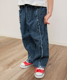 BREEZE | 【ジュニア対応】フリンジデニムストレートパンツ(その他パンツ)