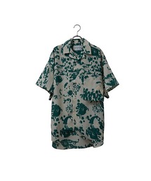 INTERPLAY | 【INTERPLAY】 Open Collar S/S Over Size Shirt【3:Pattern】(シャツ/ブラウス)