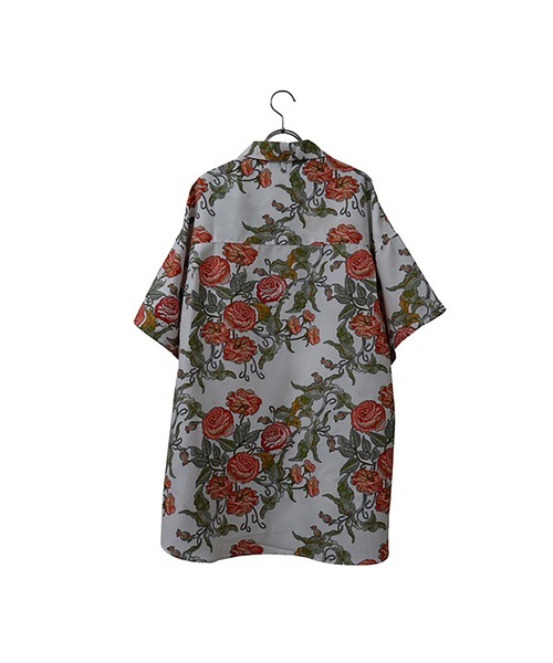 INTERPLAY（インタープレイ）の「【INTERPLAY】 Open Collar S/S Over Size Shirt【3:Pattern】（シャツ/ブラウス・メンズ・ホワイト系その他/ブルー系その他/マスタード/サックスブルー系2/サックスブルー系1/グリーン系その他2/グリーン系その他/ブラック系その他/ネイビー系2/ホワイト系その他2/ピンク系その他/ネイビー系1・FREE）」の16枚目の写真