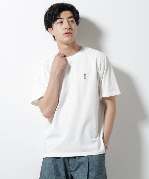 NANO universe(ナノユニバース)の「ナノベアTシャツ 半袖 夏服Ver.(Tシャツ/カットソー・メンズ・その他1/その他2/その他3/その他4・S/M/L)」の3枚目の写真