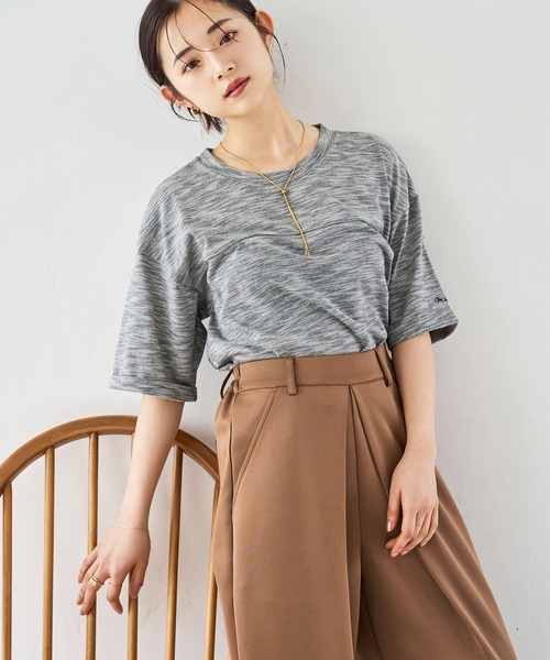 mil（ミル）の「センタータックワイドパンツ（その他パンツ・レディース・ブラック/ラベンダー/キャメル・S-Short/M-Short/S-Regular）」の20枚目の写真