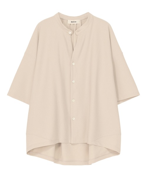 SCARABAEUS ロゴ入り　ZUCCA　ベージュ　長袖Tシャツ　ビンテージ SCARABAEUS ロゴ入り ZUCCA ベージュ 長袖Tシャツ ビンテージ