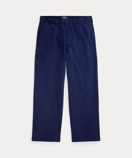 値下げ‼️POLO Ralph Lauren ネイビー チノパン XS ガーメントダイド ビッグ チノ（チノパンツ）｜POLO RALPH LAUREN