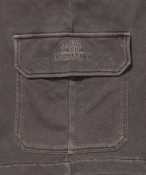 FFEIN(フェイン)の「【FFEIN(フェイン)】フェードカーゴショーツ / ショーツ ハーフパンツ ピグメント加工 セットアップ 刺繍(その他パンツ・メンズ・ブラック/ネイビー/ブラウン・SMALL/LARGE/MEDIUM)」の4枚目の写真