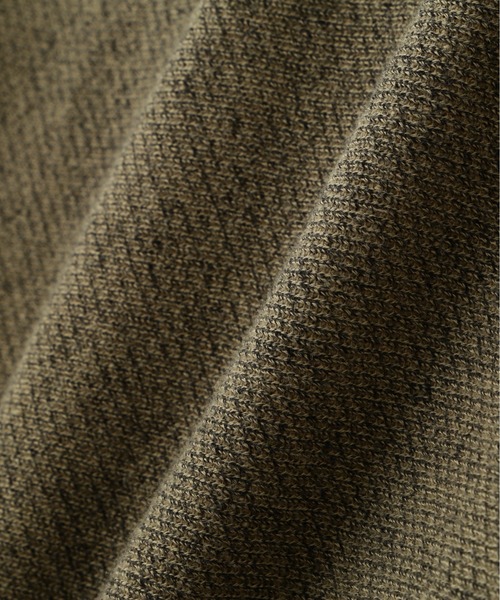 Schott(ショット)の「Schott/ショット/SALT AND PEPPER HALF ZIP SWEAT/ソルト アンド ペッパー ハーフジップスウェット(スウェット・メンズ・オリーブ/チャコールグレー・M/L/XL/2XL)」の11枚目の写真