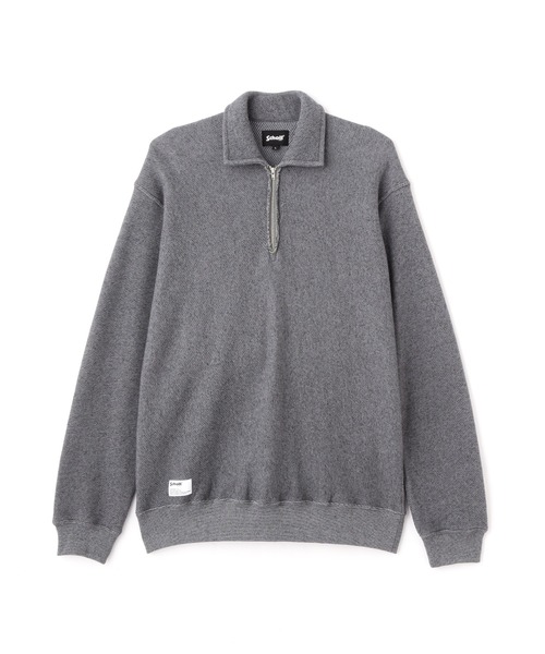 Schott/ショット/SALT AND PEPPER HALF ZIP SWEAT/ソルト アンド