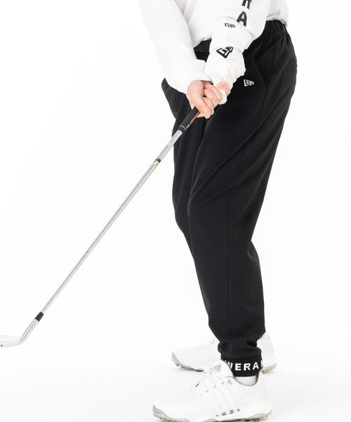 ビームスゴルフ　裾リブ　黒色　パンツ BEAMS GOLF（ビームス ゴルフ）ORANGE LABEL / 格子キルト