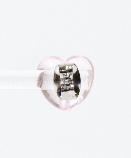 flower（フラワー）の「ハートキャンディーピアス（ピアス（両耳用）・レディース・グリーン/ピンク・FREE）」の7枚目の写真