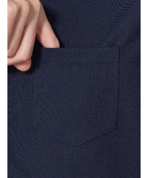 Perfect Suit FActory(パーフェクトスーツファクトリー)の「【高通気】ボタンダウン半袖ポロシャツ ホワイト/ホワイト/ブラック/ネイビー(ポロシャツ・メンズ・ネイビー/ホワイト/オフホワイト/ブラック・S/M/L/LL)」の17枚目の写真