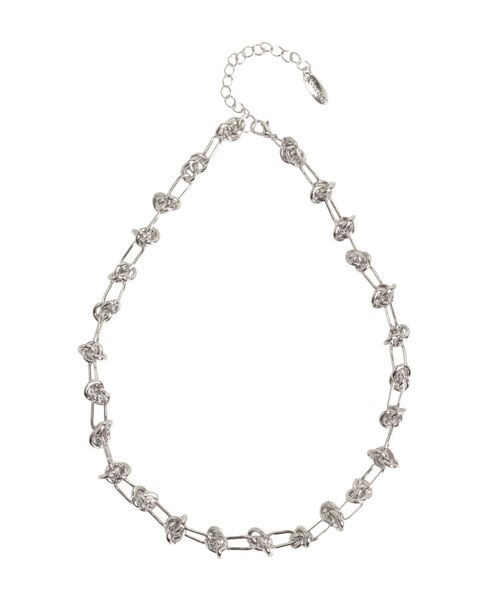 jouetie（ジュエティ）の「ワイヤーライクチェーンチョーカー（チョーカー・レディース・ゴールド/シルバー・FREE）」の10枚目の写真