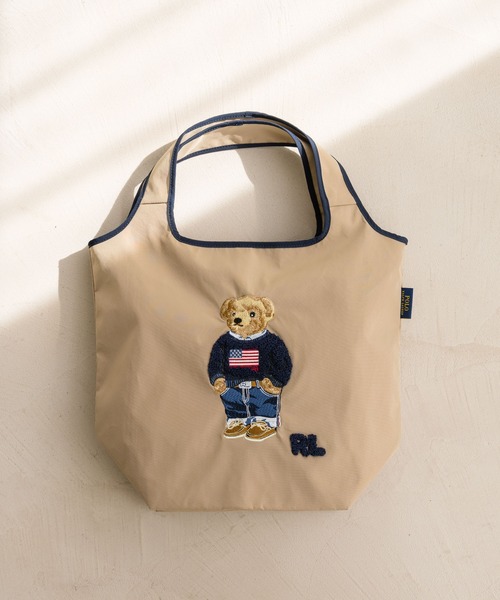 ポロベア刺繍バッグ（トートバッグ）｜POLO RALPH LAUREN（ポロ ラルフ