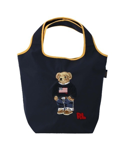 ポロベア刺繍エコバッグ（エコバッグ/サブバッグ）｜POLO RALPH LAUREN