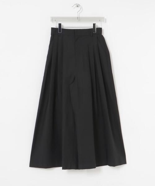 URBAN RESEARCH（アーバンリサーチ）の「『2サイズ展開』コットンナイロンタックワイドパンツ（その他パンツ・レディース・ブラック/アイボリー・40/38）」の10枚目の写真