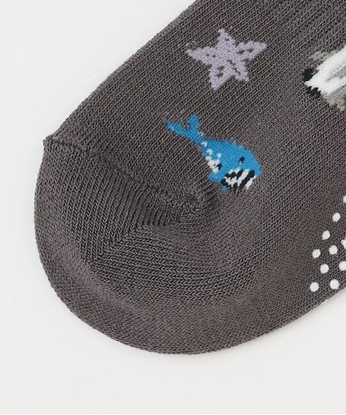 petit main（プティマイン）の「BOYS接触冷感ソックス2P（ソックス/靴下・キッズ・オフホワイト/キナリ/ネイビー・S/SS/L/M）」の7枚目の写真