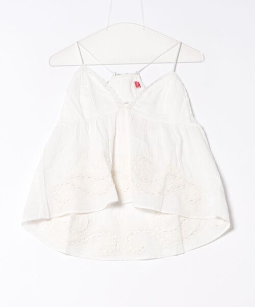 チャイハネ(チャイハネ)の「【チャイハネ】セルナキャミソール(キャミソール・レディース・ブラック/ホワイト/ピンク・FREE)」の4枚目の写真