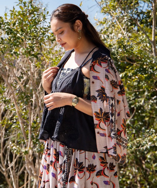 チャイハネ(チャイハネ)の「【チャイハネ】セルナキャミソール(キャミソール・レディース・ブラック/ホワイト/ピンク・FREE)」の7枚目の写真