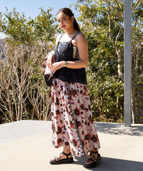 チャイハネ(チャイハネ)の「【チャイハネ】セルナキャミソール(キャミソール・レディース・ブラック/ホワイト/ピンク・FREE)」の9枚目の写真