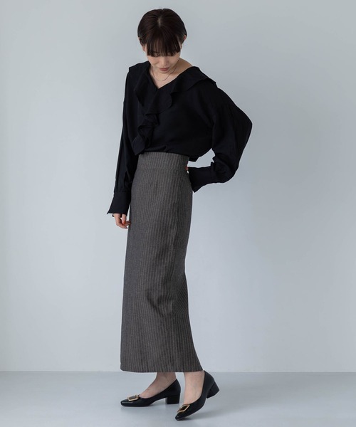 EVOL（イーボル）の「【晴雨兼用・クッション入り】ゴールドバックル4.5cmパンプス IZ5771（レインシューズ・レディース・ベージュ/ブラック/ベージュ系その他/ブラック系その他/アイボリー・25.0cm/22.0cm/22.5cm/23.5cm/24.5cm/23.0cm/24.0cm）」の12枚目の写真