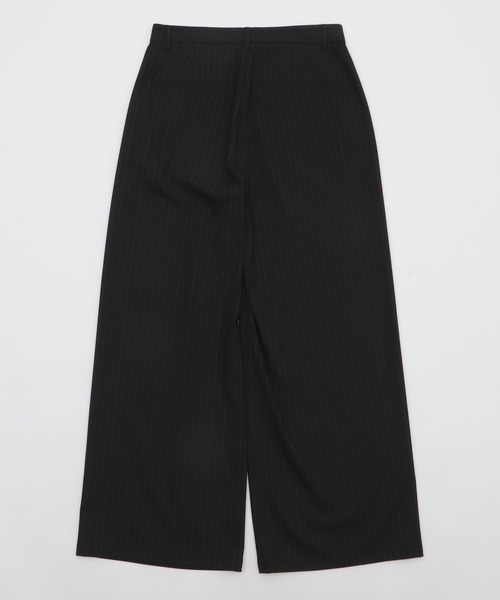 LUCY（ルーシー）の「LUCY/ピンストライプタックワイドスラックス（スラックス・メンズ・ブラック・LARGE/MEDIUM）」の21枚目の写真