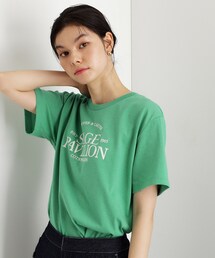 カレッジ&フォトプリントTシャツ【洗濯機OK】
