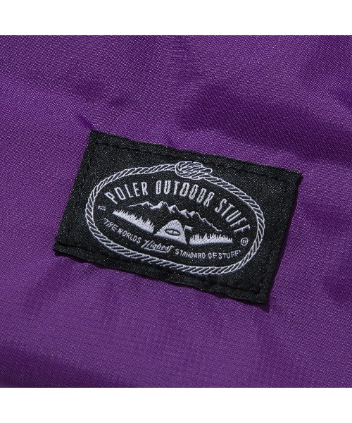 POLeR（ポーラー）の「POLER LIGHT STUFF KNAPSACK（ポーラー ライトスタッフ ナップザック）（バックパック/リュック・メンズ・イエロー/パープル/ブラック・ONE SIZE）」の5枚目の写真