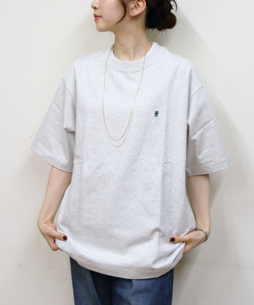 GYMPHLEX(ジムフレックス)の「Gymphlex/ジムフレックス クルーネックショートスリーブTEE CREW NECK SHORT SLEEVE TEE GY-C0390 HWJ(Tシャツ/カットソー・メンズ・ライトグレー/チャコールグレー/ブラック・S/M/L)」の5枚目の写真