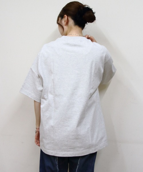 GYMPHLEX(ジムフレックス)の「Gymphlex/ジムフレックス クルーネックショートスリーブTEE CREW NECK SHORT SLEEVE TEE GY-C0390 HWJ(Tシャツ/カットソー・メンズ・ライトグレー/チャコールグレー/ブラック・S/M/L)」の7枚目の写真